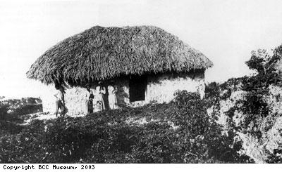 One of the last slave huts on Barbados