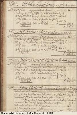 Page 32 from log book of ship Africa