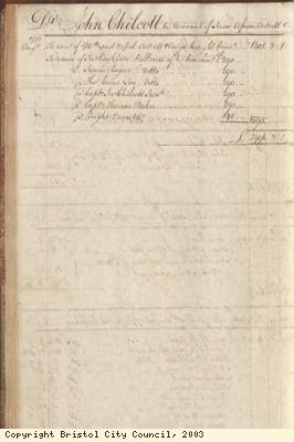 Page 62 from log book of ship Africa