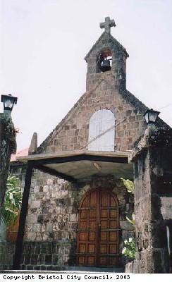 Famous church on Nevis