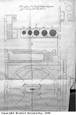 Plan of sugar mill and boiling house