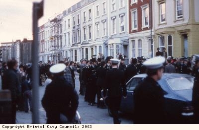St Pauls Riots, police