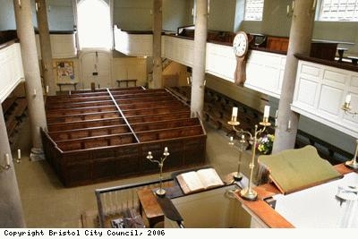 Wesley's view from the pulpit