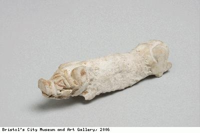 Burial accessory in the form of a pig
