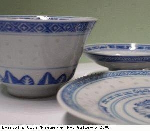Chinese plate and cup