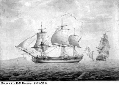 A View of the Ship Cumberland, by Pocock