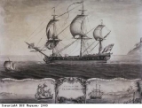 A View of ye Blandford Frigate