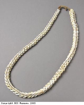 Cowrie necklace