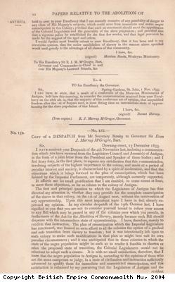 Proposed amendments to Emancipation Act