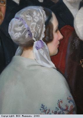 Detail from painting