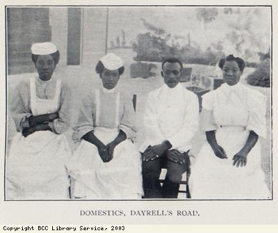Domestic Barbadian servants
