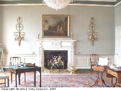 Drawing room in Georgian House