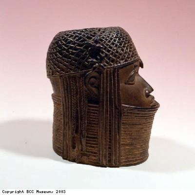 Head of an oba or king from Benin
