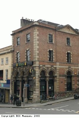 The corner of Great George Street, Bristol