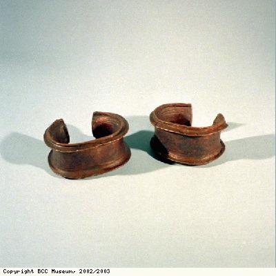 Idang anklets, probably from Igbo people