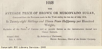 Newspaper extract, brown sugar