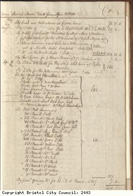 Page 27 from log book of ship Africa