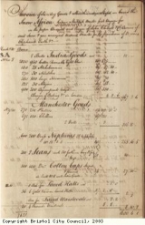 Page 3 from log book of ship Africa