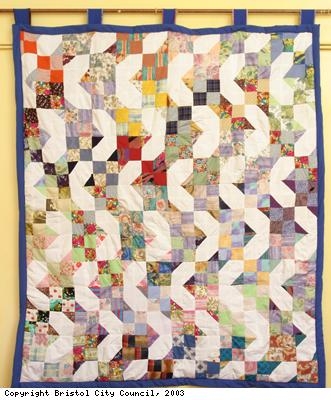 Quilt made by the Golden Agers Club