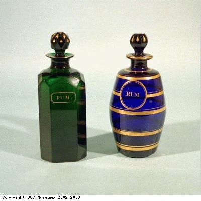 Rum decanters