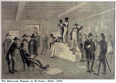 Slave market in Richmond