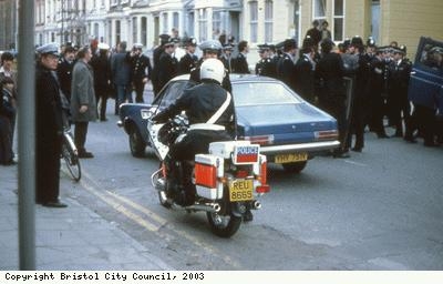 St Pauls Riots, police