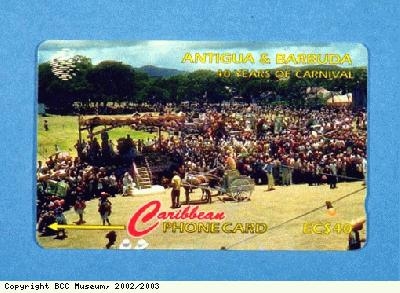 Telephone card, Antigua